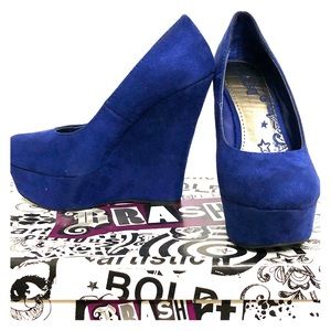 Royal Blue Wedge
